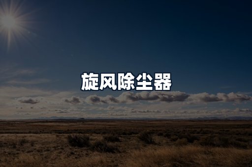 旋风除尘器